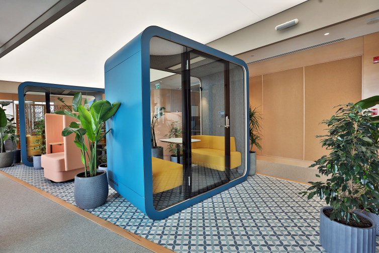 OSF Offices, Amman - Interior design and furniture project by Abuzeid Concepts