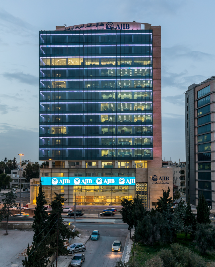 AJIB Bank Headquarters, Amman - Interior design and furniture project by Abuzeid Concepts